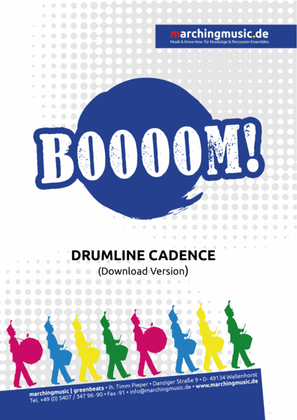 Book cover for BOOOOM! Street Cadence