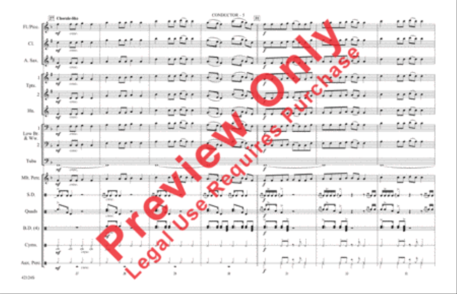 Best Day of My Life Best Day of My Life Marching Band scores gallery preview page 6