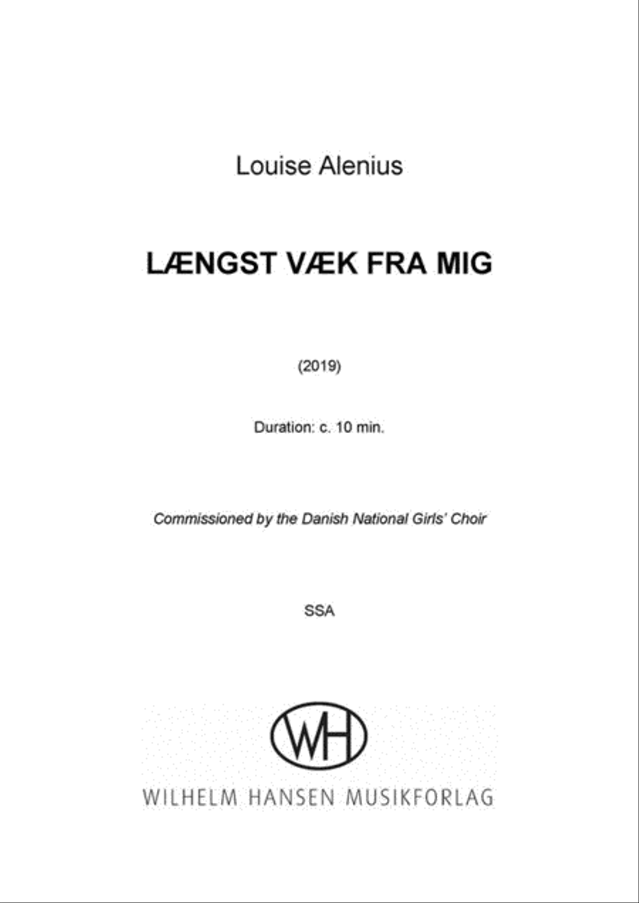 Længst væk fra mig SSA scores gallery preview page 2