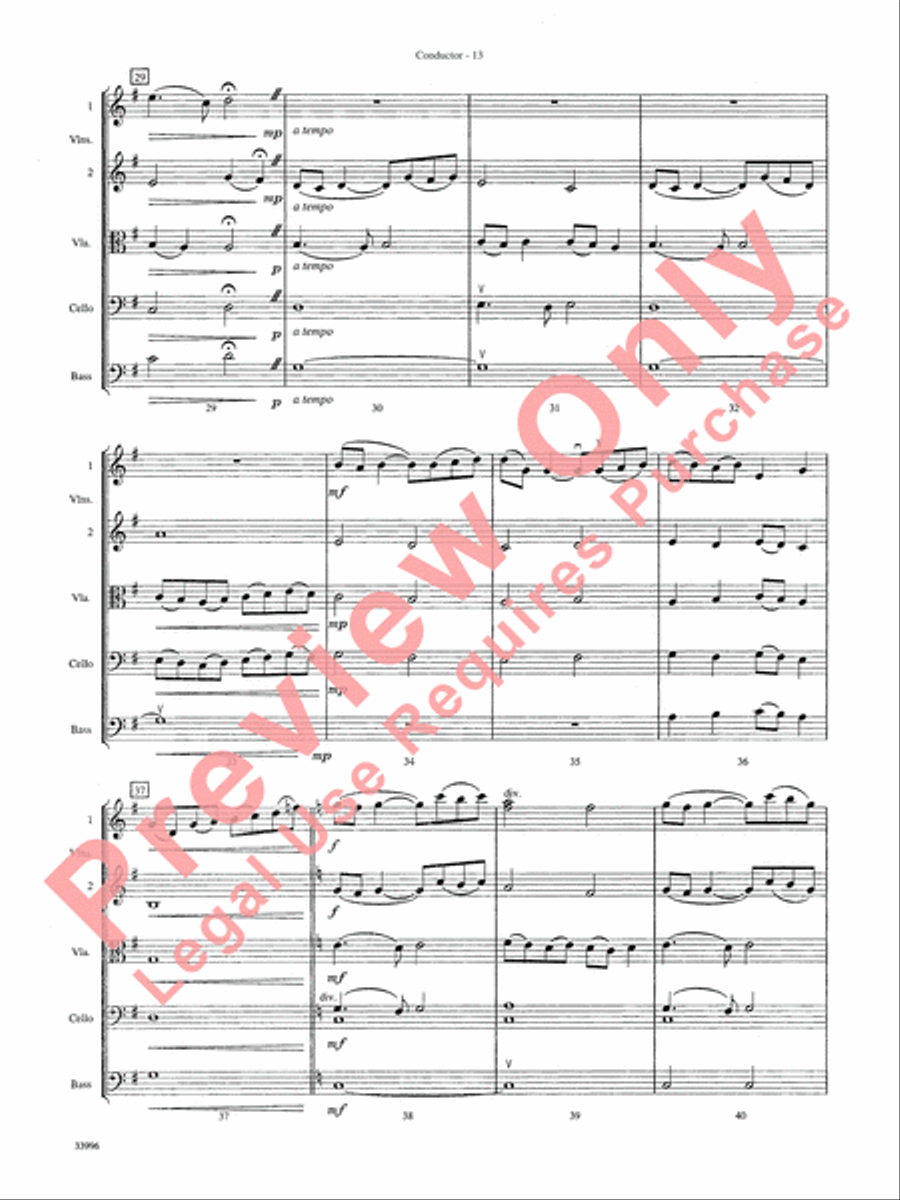 Classics for Contest Classics for Contest String Orchestra scores gallery preview page 14