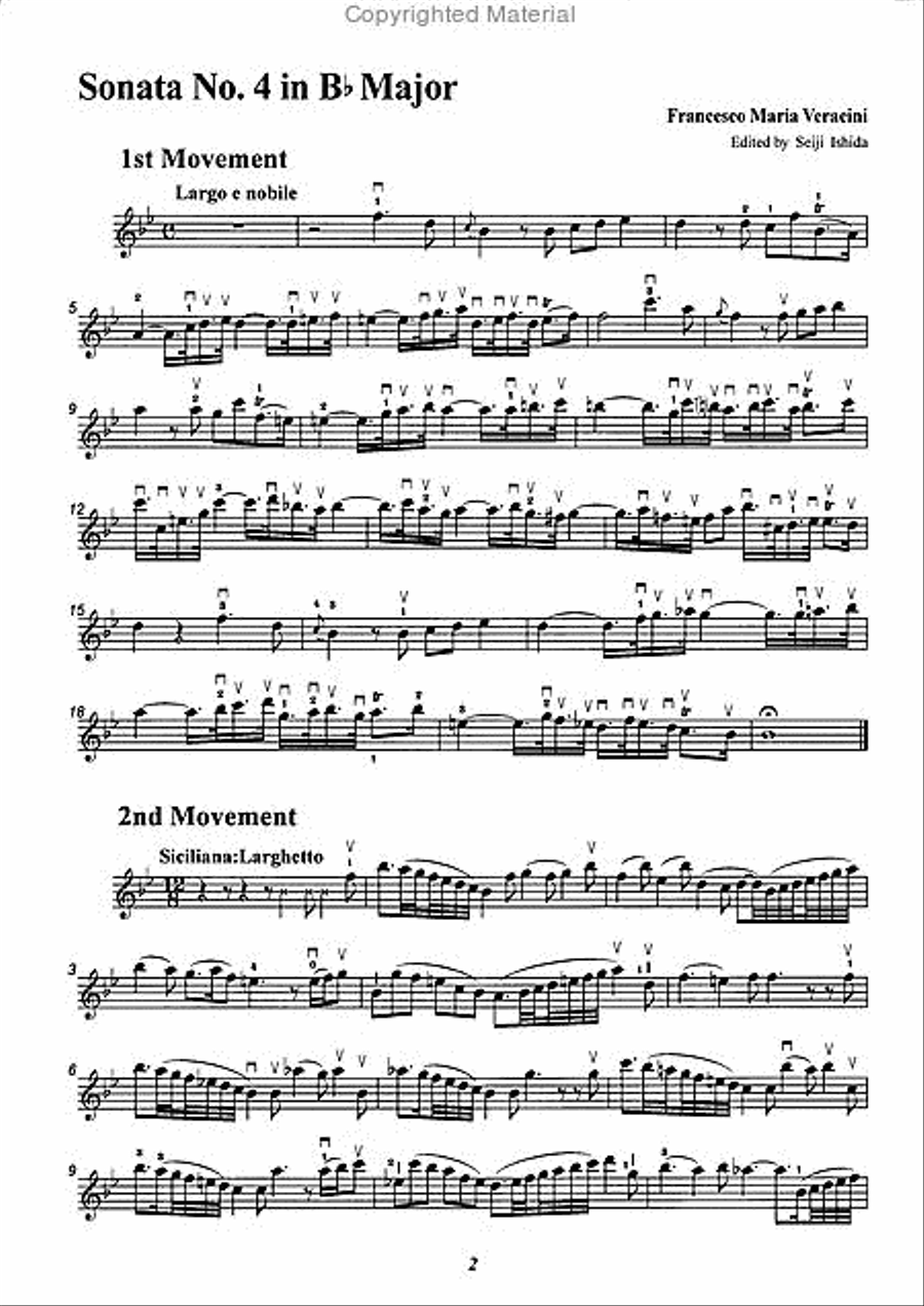 Violin Sonatas Vol. 2 Violin Sonatas Vol. 2 Violin scores gallery preview page 2