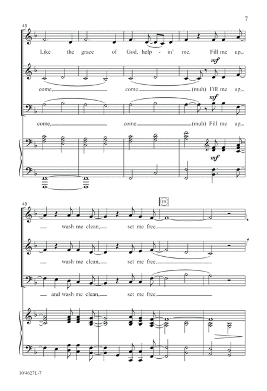 Come, Holy Spirit Come, Holy Spirit 3-Part scores gallery preview page 7