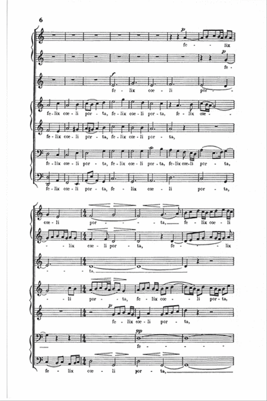 Ave Maris Stella - SSATBB SSATBB scores gallery preview page 6