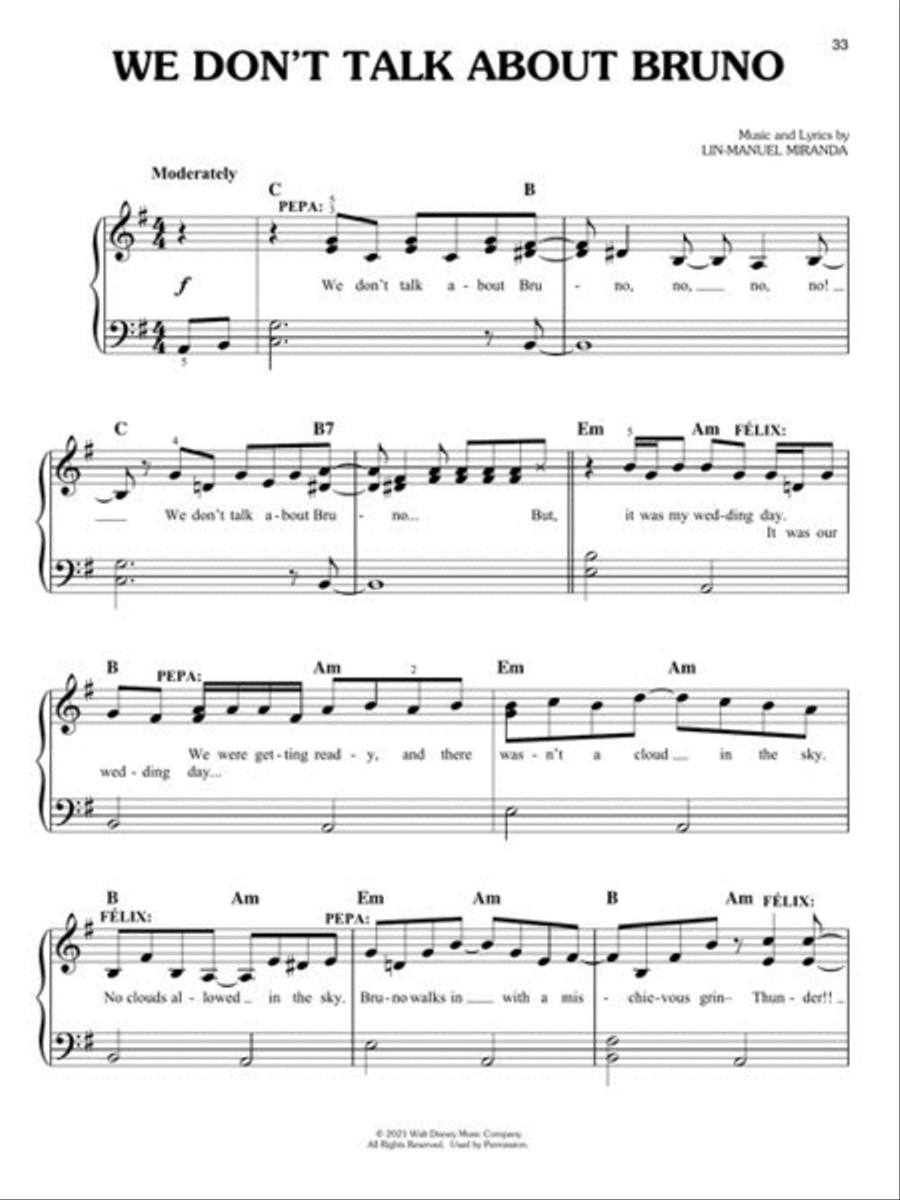 Encanto (Easy Piano)