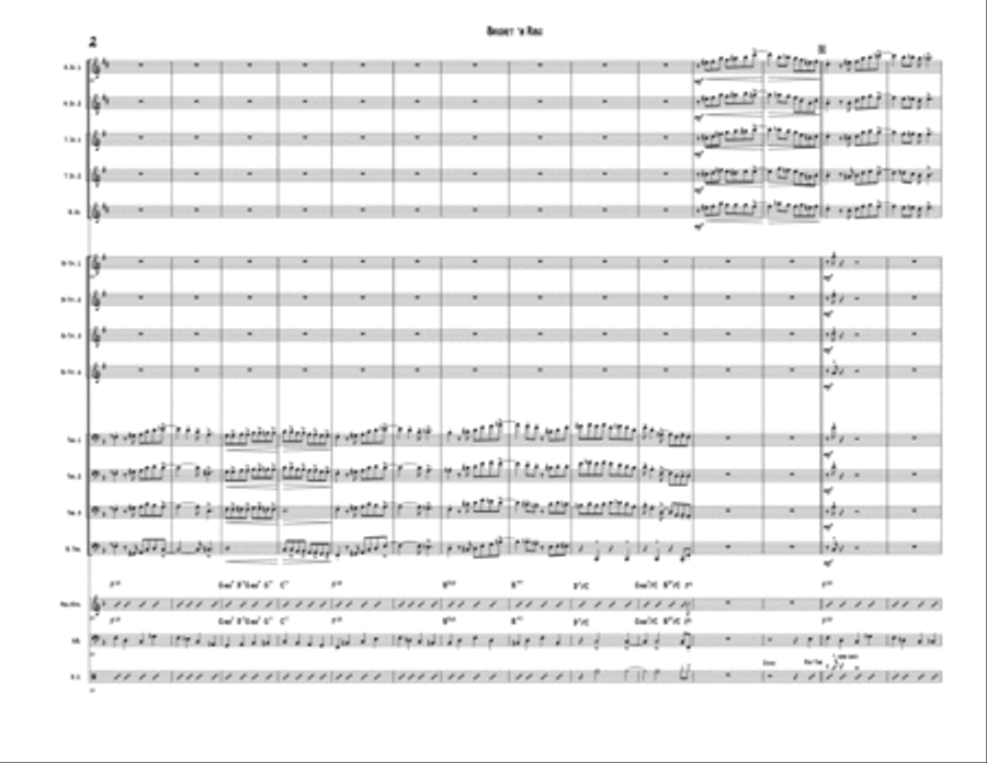 Brisket 'n Ribs Jazz Ensemble scores gallery preview page 4