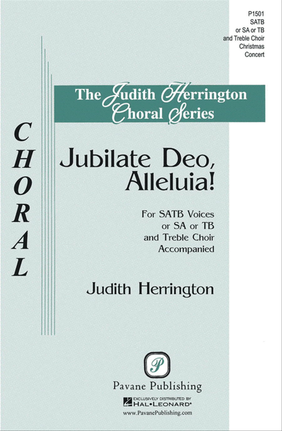 Jubilate Deo, Alleluia! 4-Part scores gallery preview page 1
