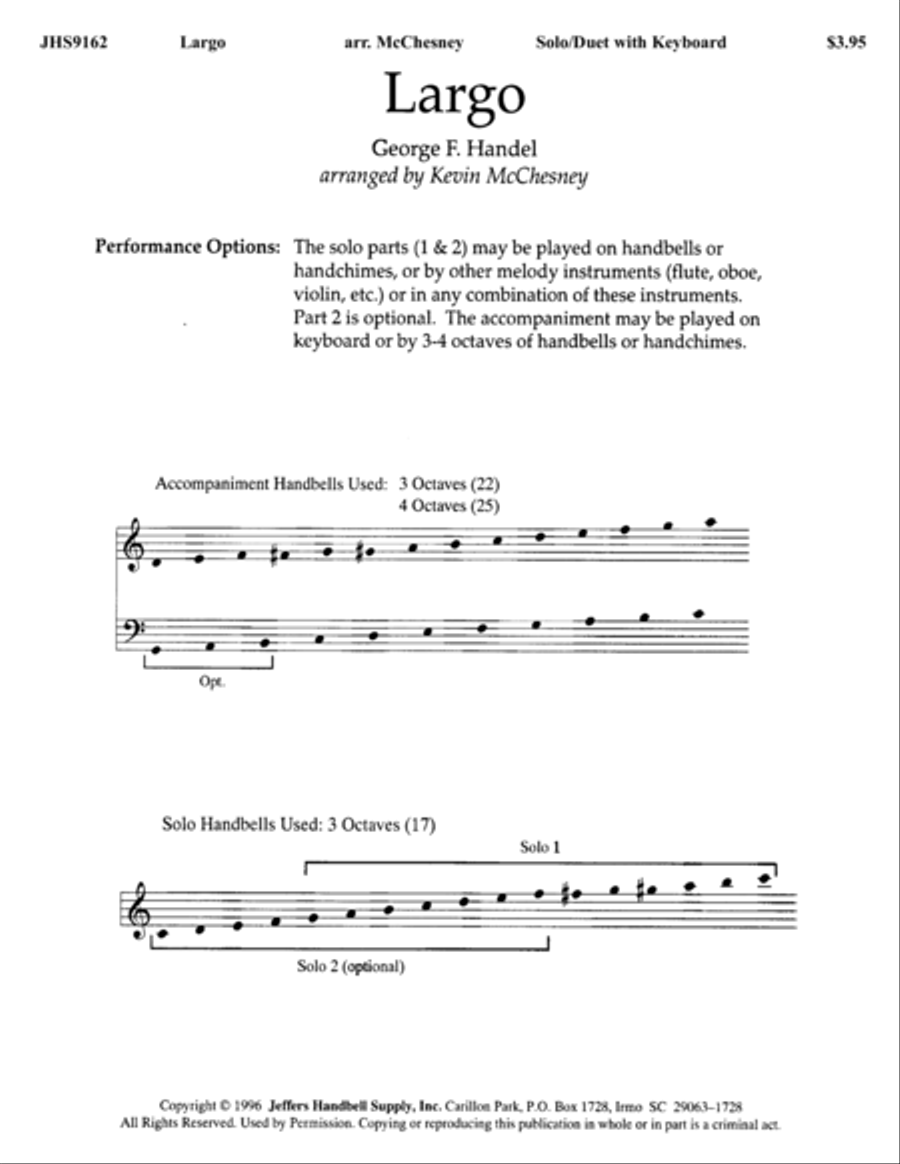 Largo 4-Octaves scores gallery preview page 1