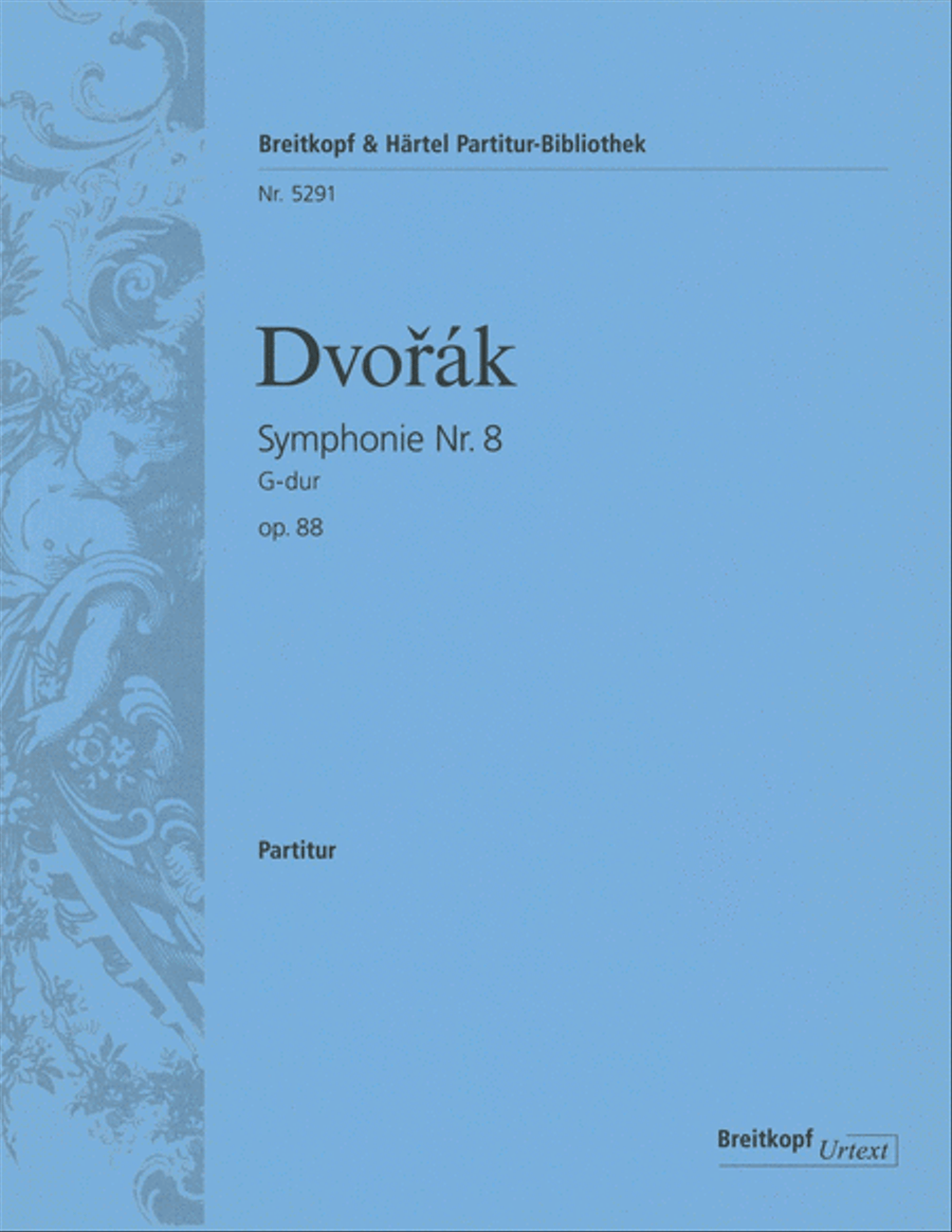 Symphony No. 8 in G major Op. 88 by Antonin Dvorak Orchestra - Sheet Music