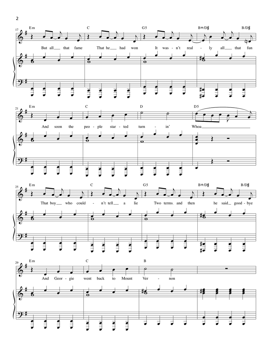 Rock Star Rock Star Voice scores gallery preview page 2