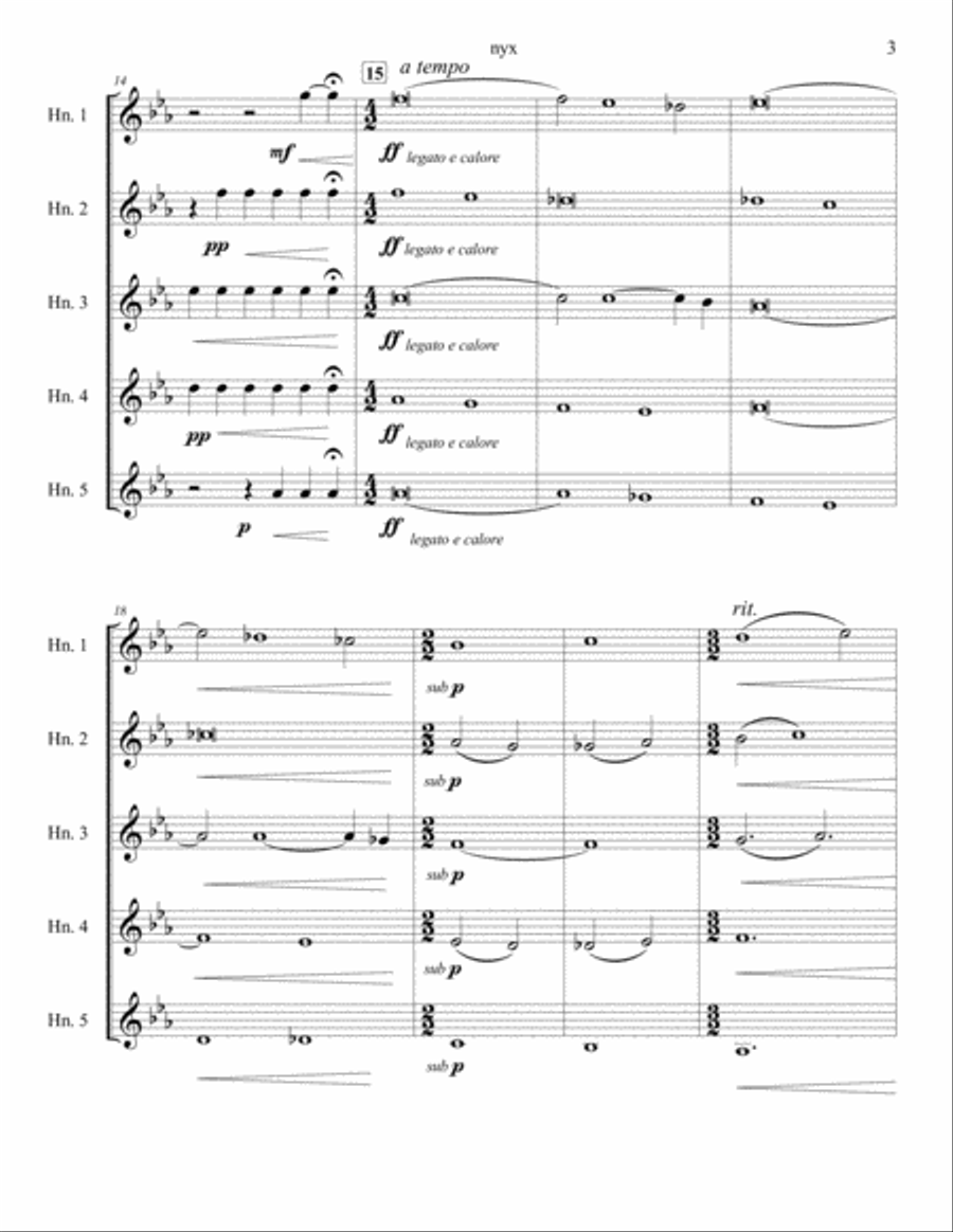 Nyx Nyx Brass Ensemble scores gallery preview page 5