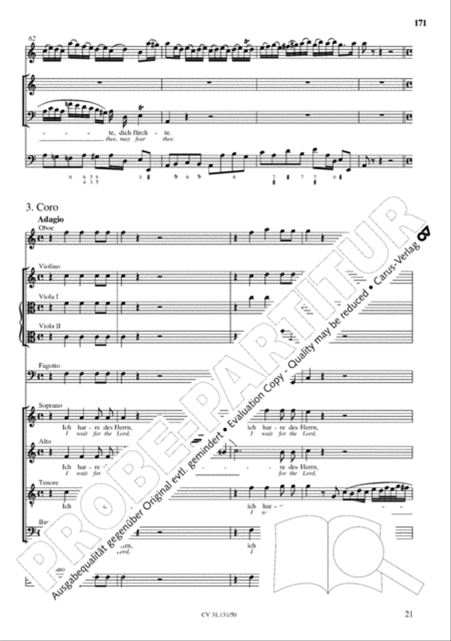 The Complete Sacred Vocal Works (Das geistliche Vokalwerk) Voice scores gallery preview page 172