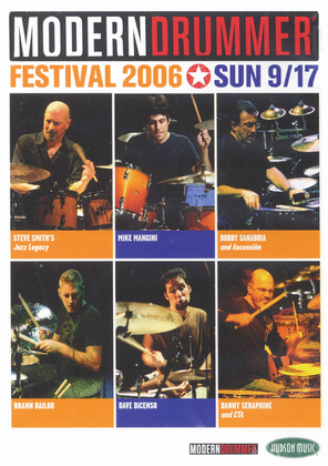 Book cover for Modern Drummer Festival 2006 - Sunday
