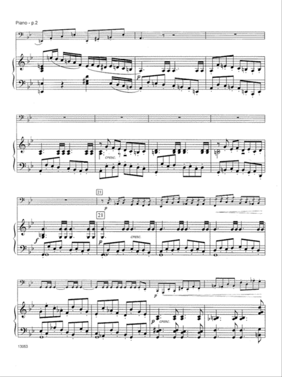 Concert Etude, Op. 49 Concert Etude, Op. 49 Tuba scores gallery preview page 3