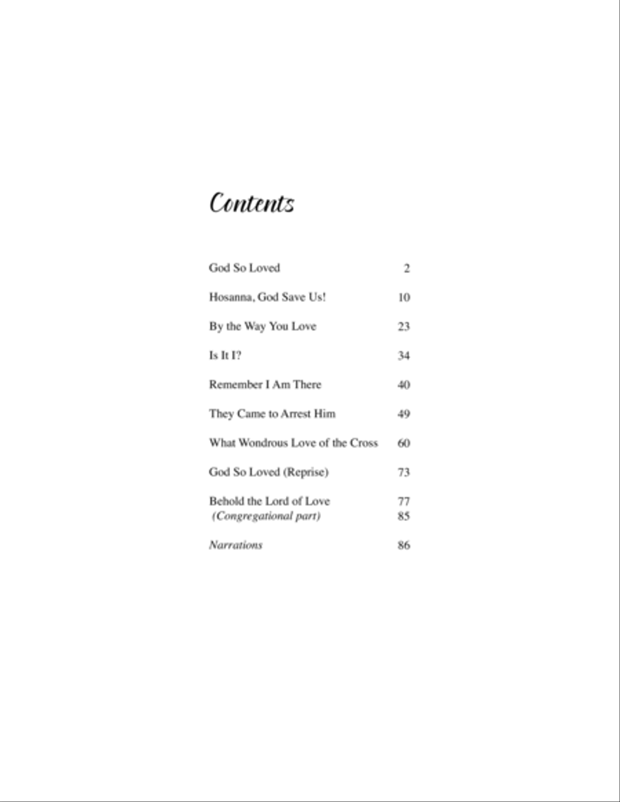 God So Loved Choir scores gallery preview page 7