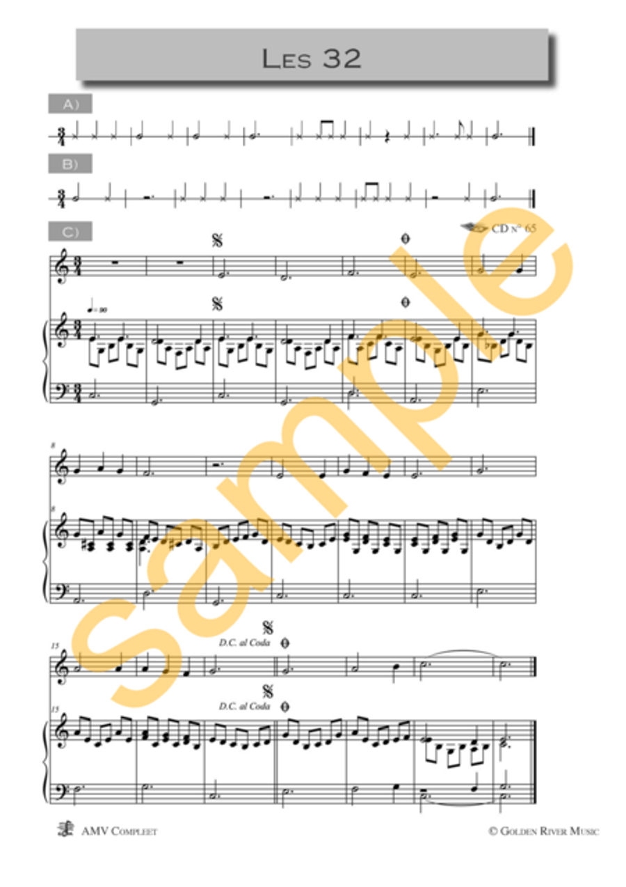 AMV Compleet - Teacher's book and CD CD scores gallery preview page 7