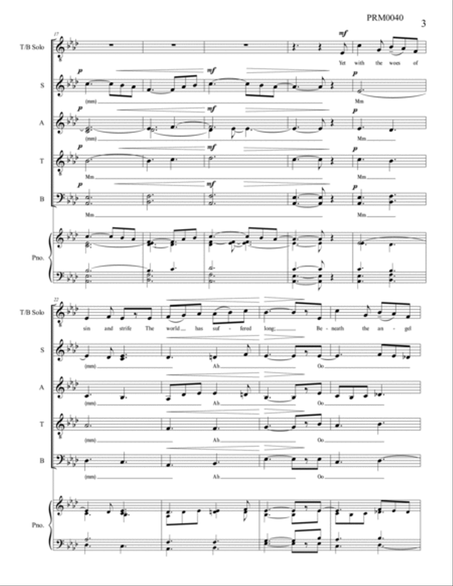 It Came Upon a Midnight Clear Divisi scores gallery preview page 5