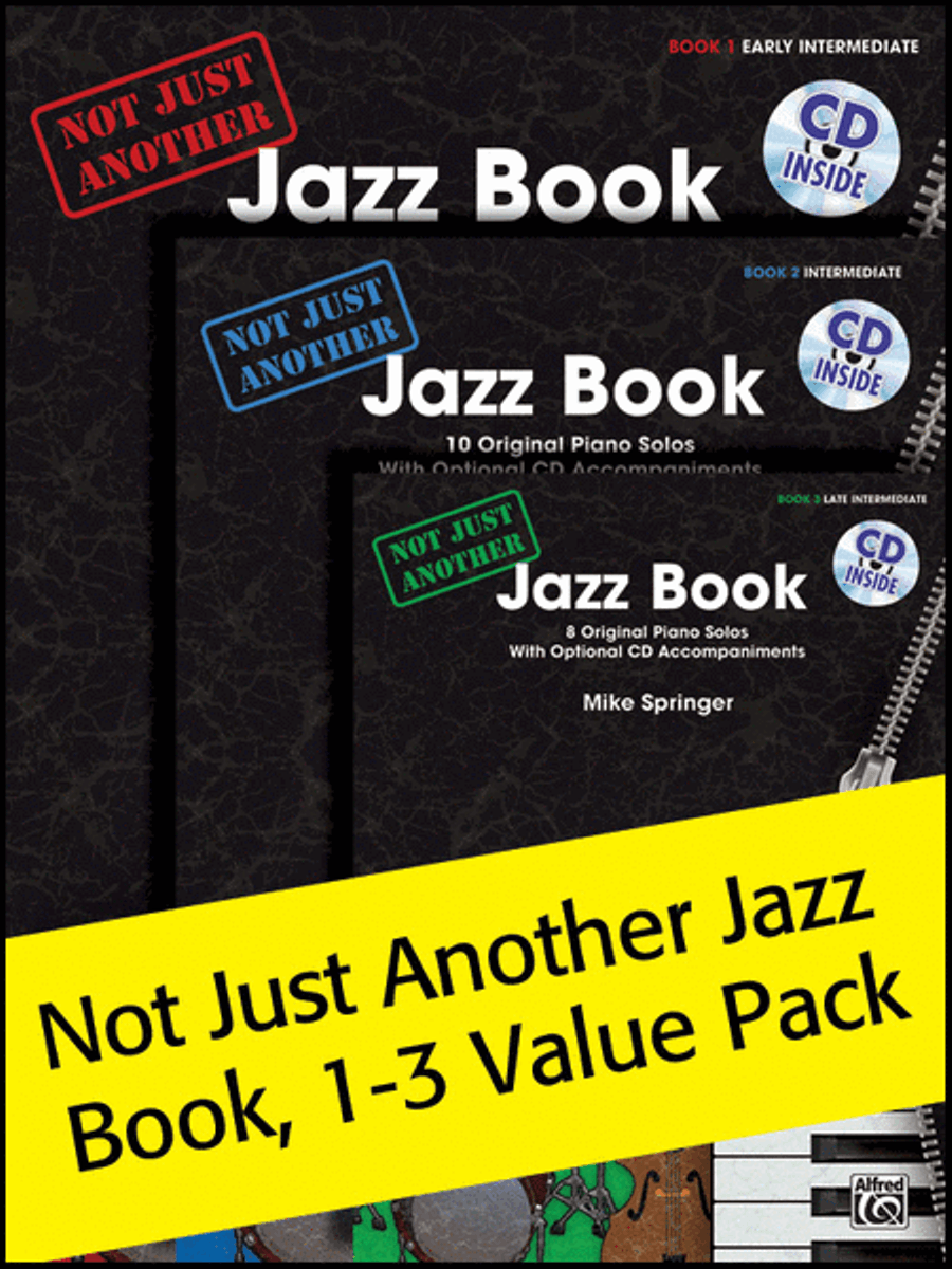 Not Just Another Jazz Book 1-3 (Value Pack) Small Ensemble scores gallery preview page 1