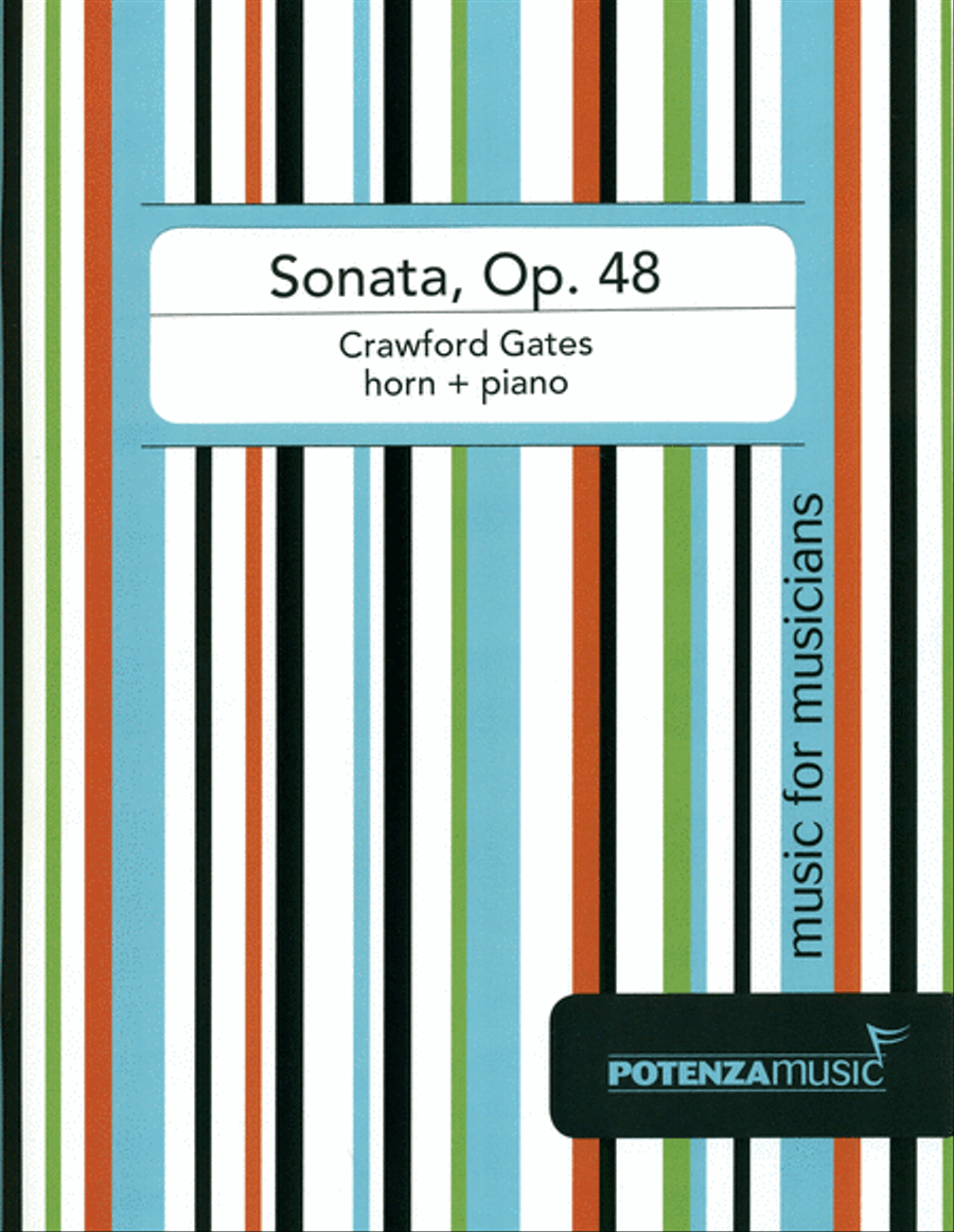 Sonata for Horn Piano Accompaniment scores gallery preview page 1