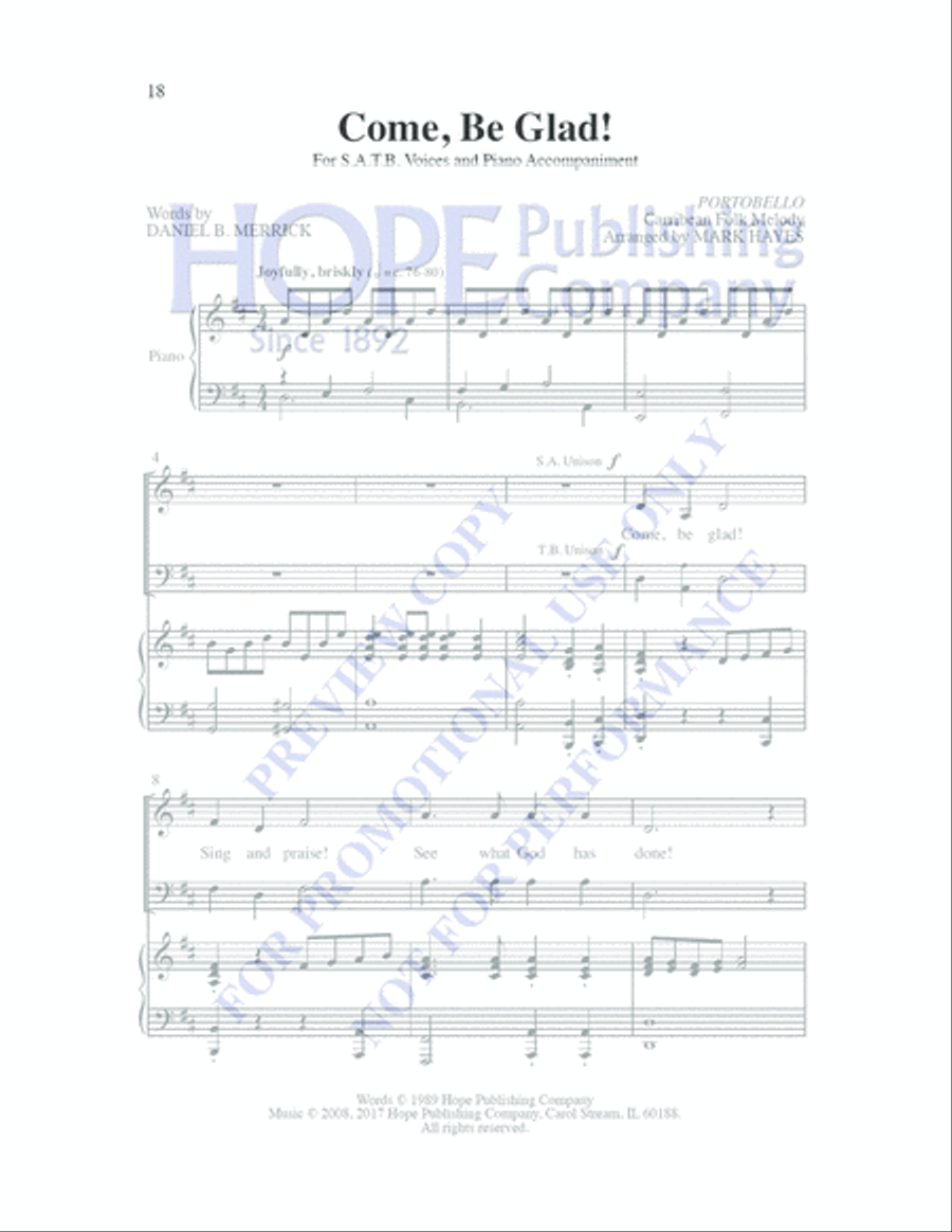 Worship Openers: Introits that Work!, Vol. 4 Choir scores gallery preview page 20