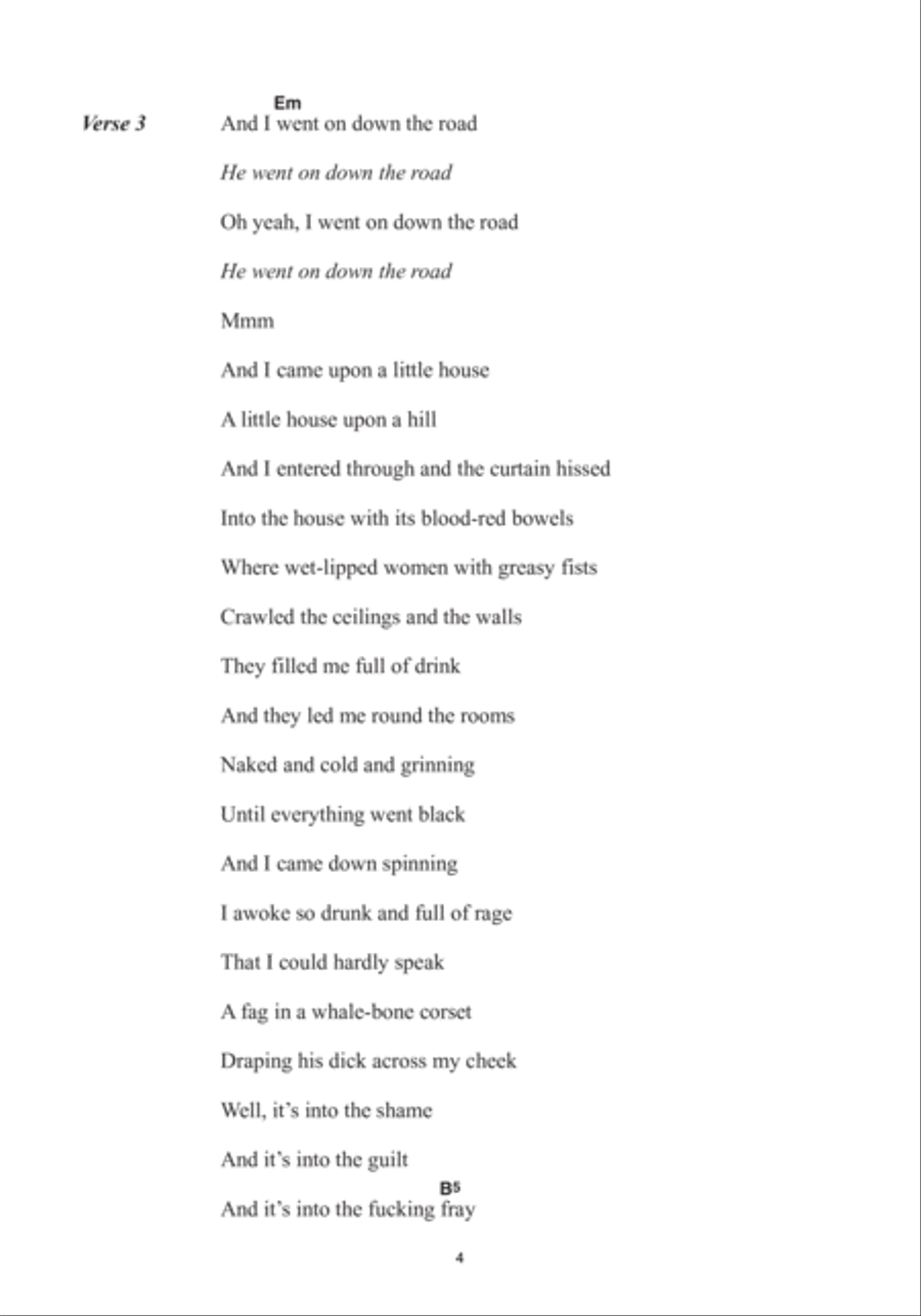 Papa Won't Leave You Henry Guitar scores gallery preview page 4