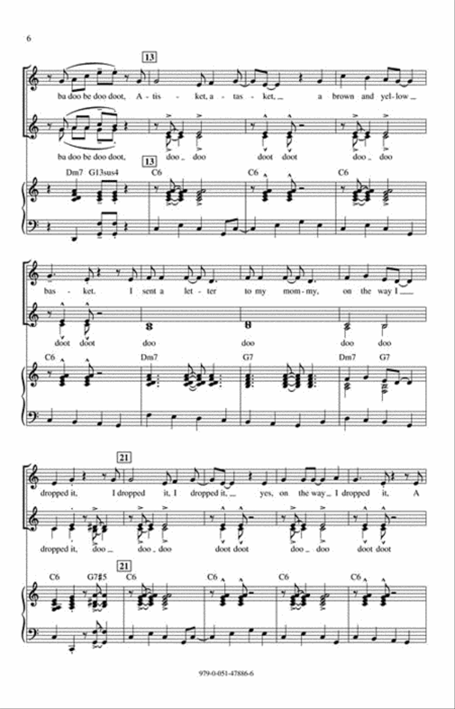 Swing Around Suite Choir scores gallery preview page 3