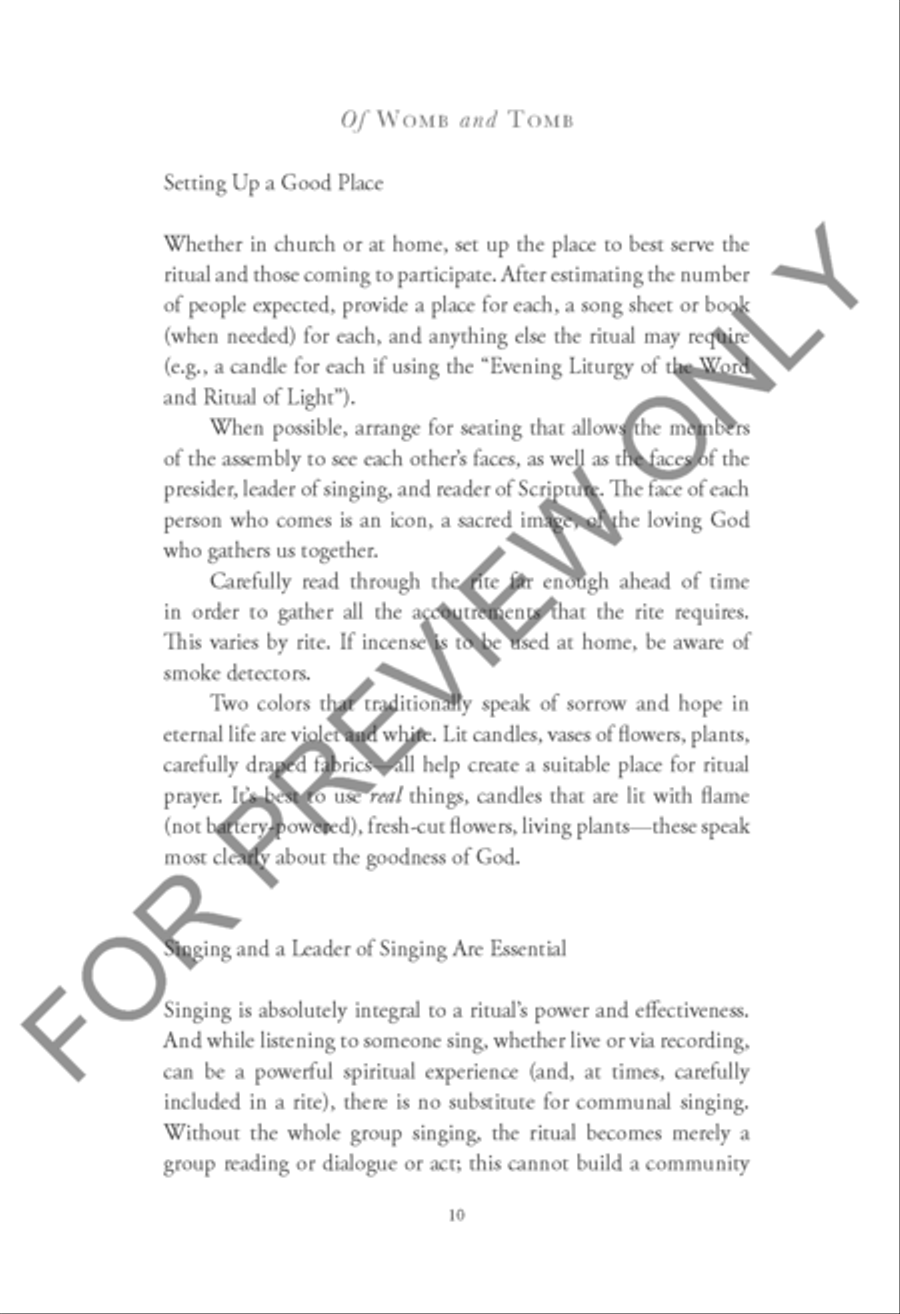 Of Womb and Tomb Sacred scores gallery preview page 7