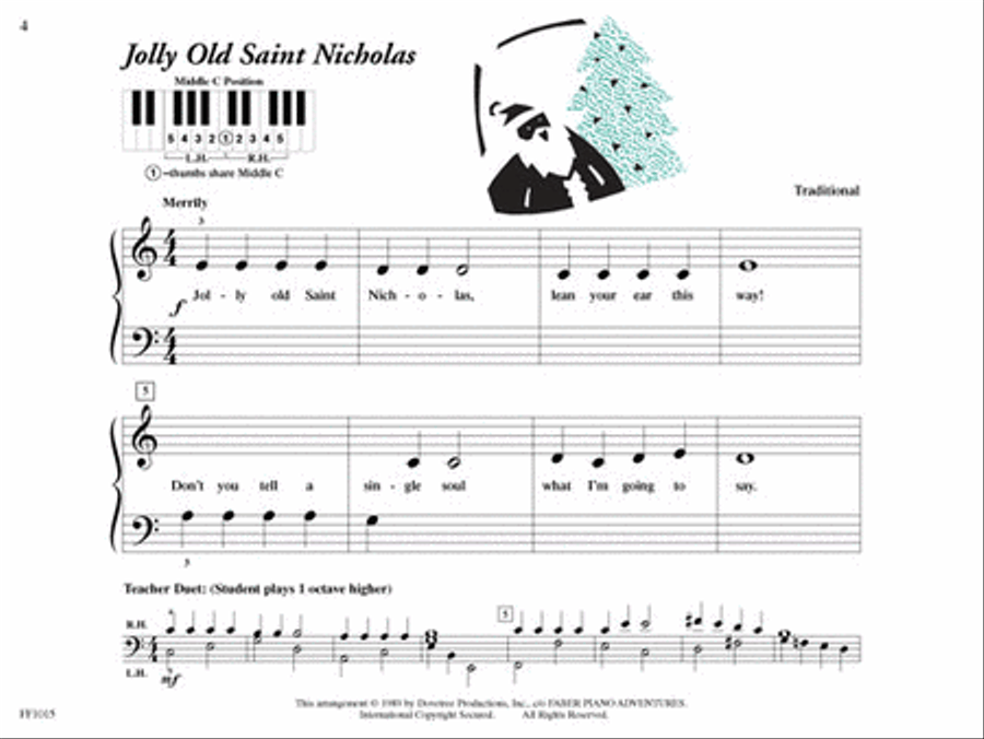 PreTime® Piano Christmas Piano Method scores gallery preview page 3