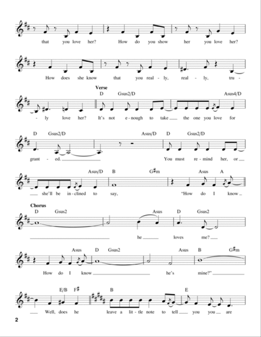 That's How You Know (from Enchanted) Voice scores gallery preview page 2