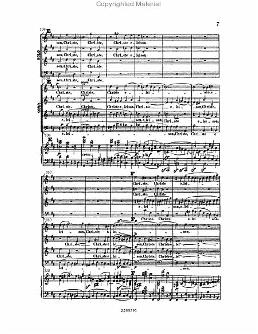 Missa Solemnis, Op.123 Choir scores gallery preview page 7