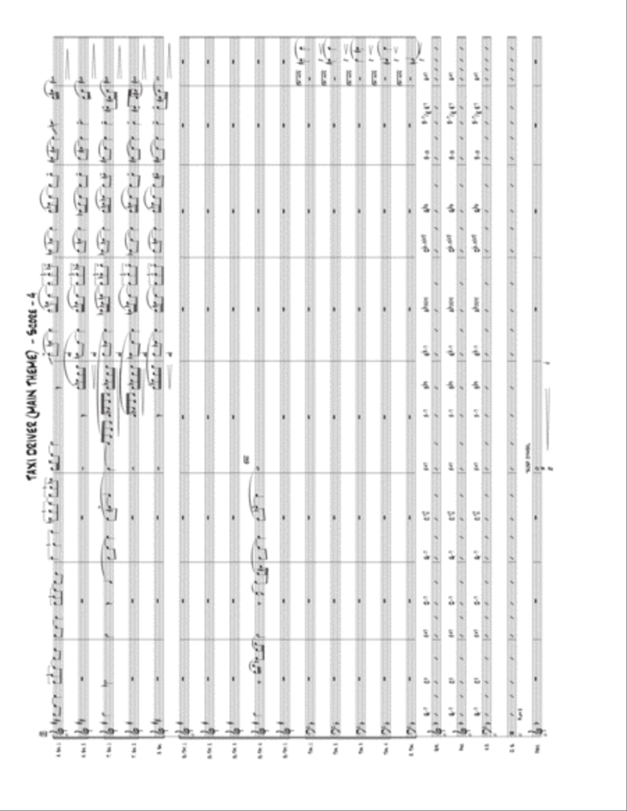 Taxi Driver (theme) Jazz Ensemble scores gallery preview page 5