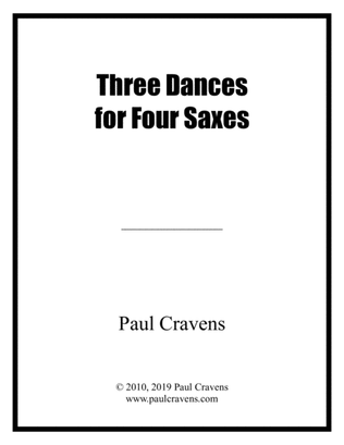 Three Dances for Four Saxes