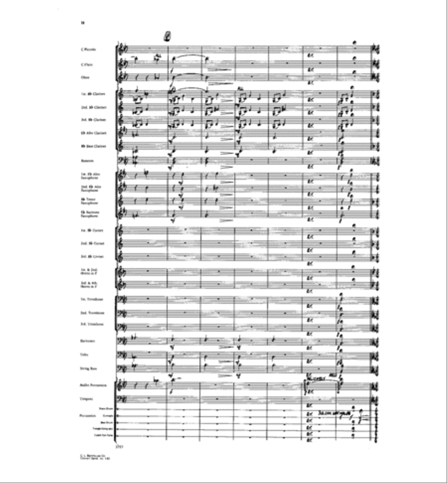 Declaration, Ballade & Finale Concert Band scores gallery preview page 13