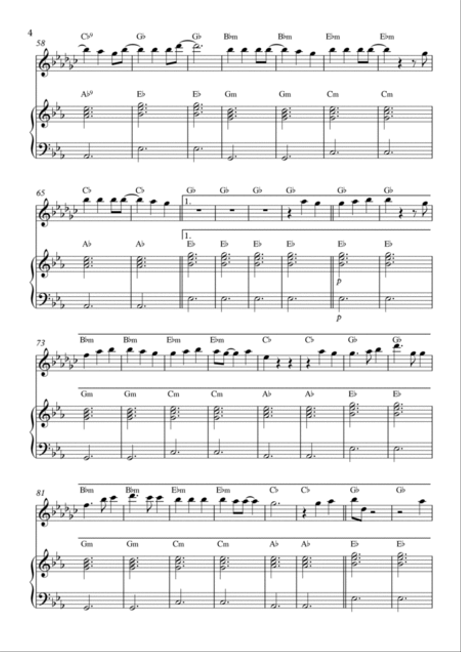 Traitor A Clarinet scores gallery preview page 4
