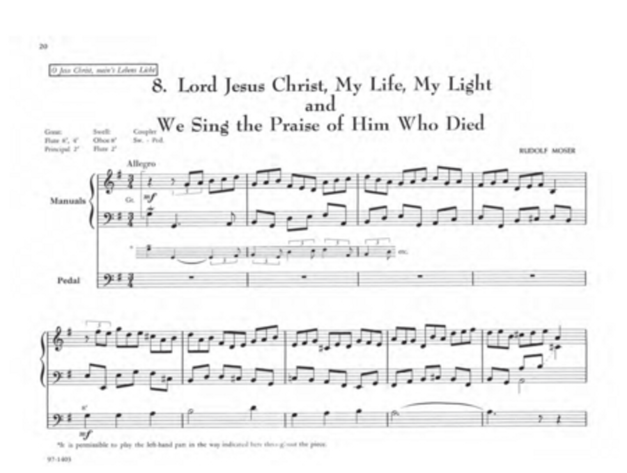 The Parish Organist, Part 07 (Lent, Palm Sunday, Holy Week) Organ scores gallery preview page 11