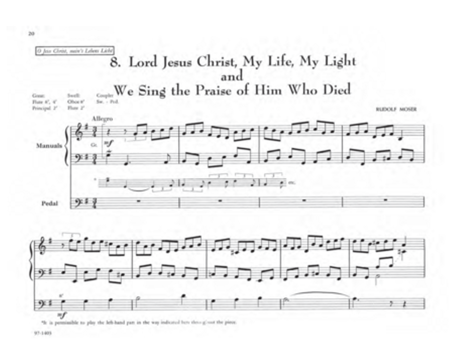 The Parish Organist, Part 07 (Lent, Palm Sunday, Holy Week)