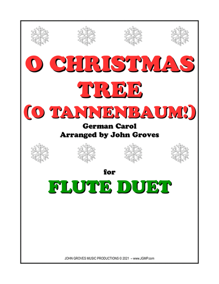 O Christmas Tree (O Tannenbaum!) - Flute Duet image number null
