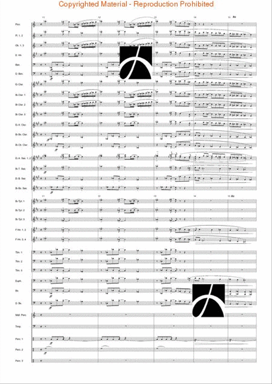Kraftwerk Concert Band scores gallery preview page 4