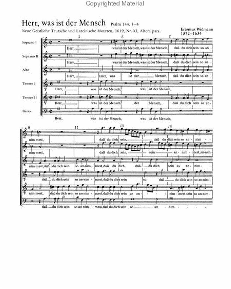 Three Motets (Drei Motetten) Score scores gallery preview page 4