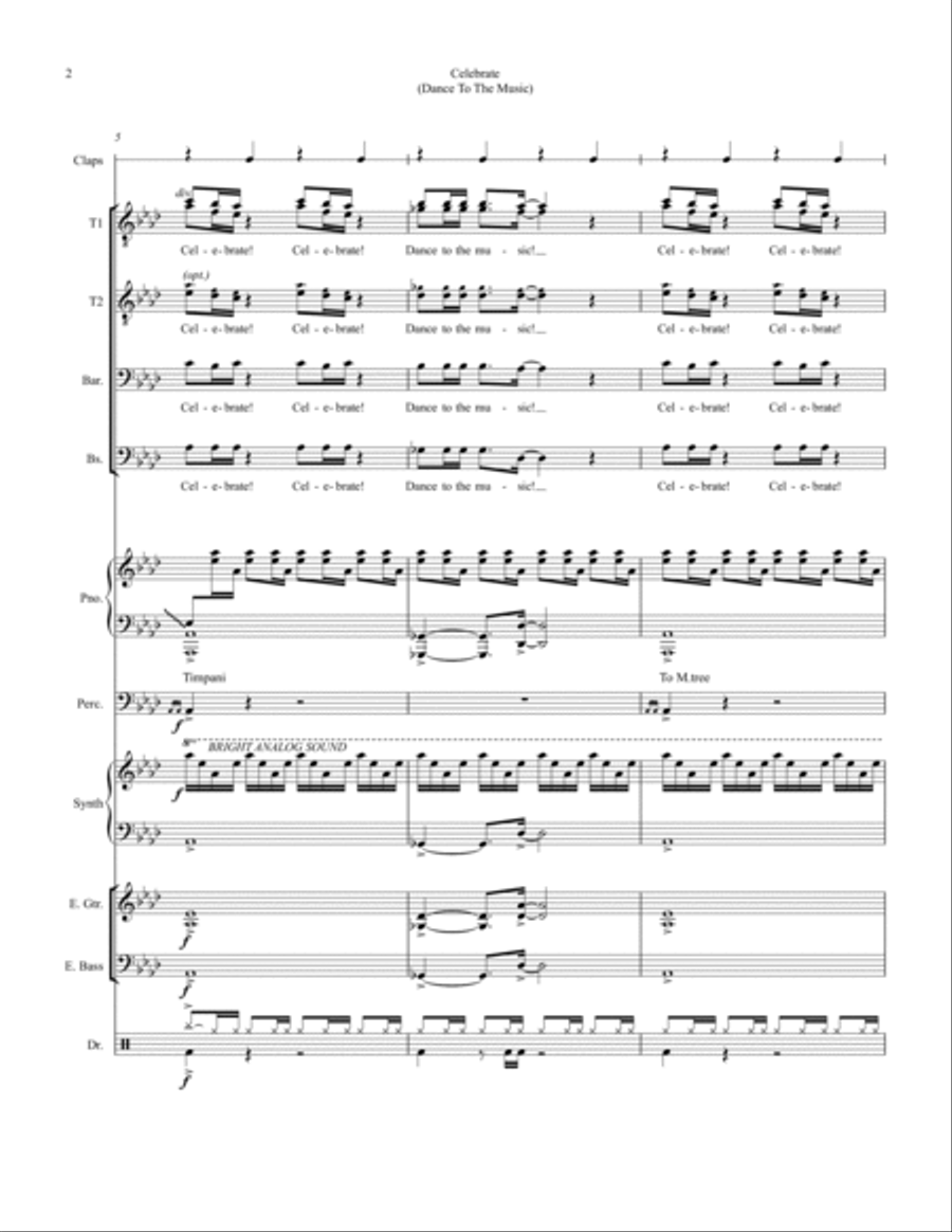 Celebrate Small Ensemble scores gallery preview page 2