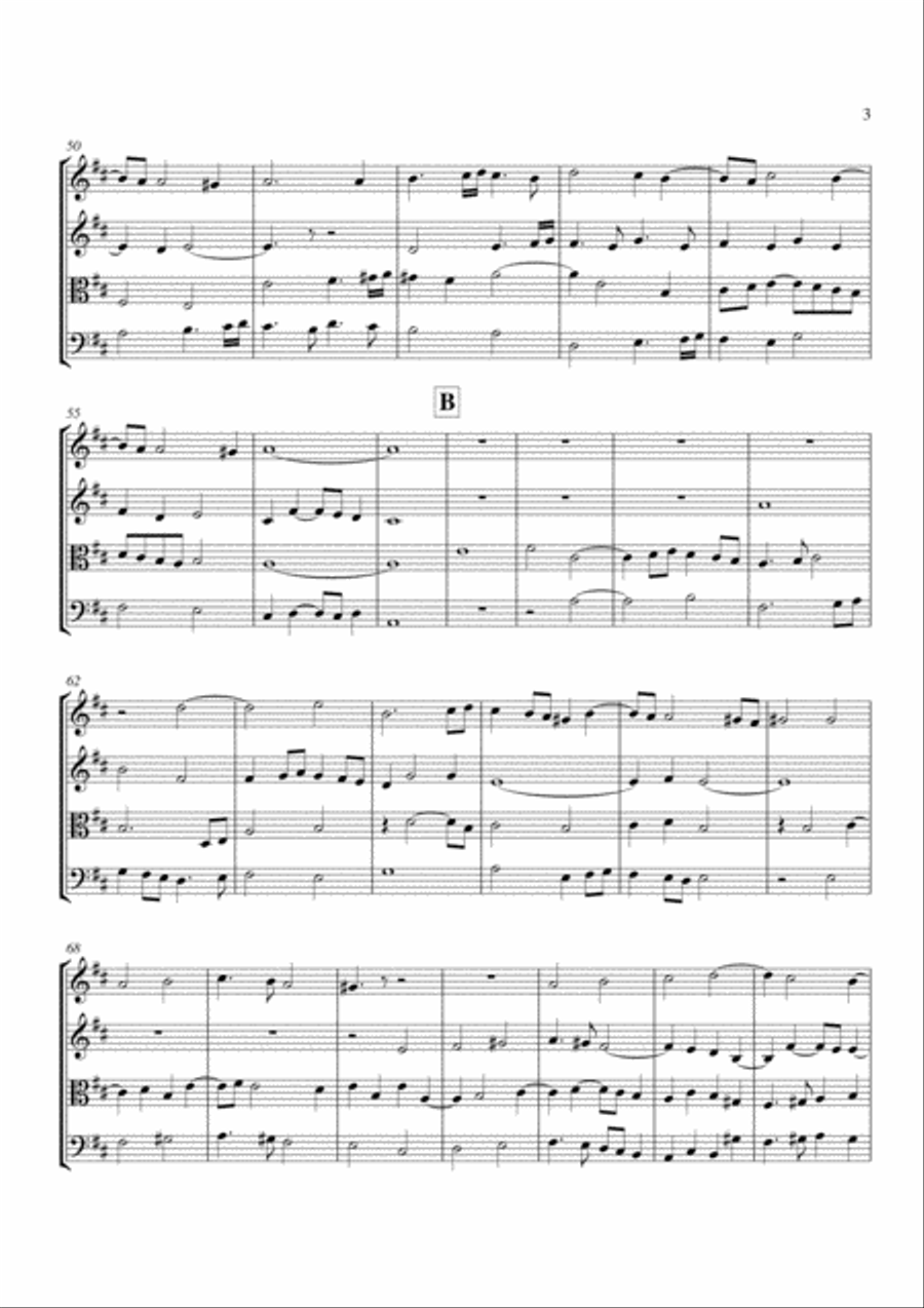 In Pace String Quartet scores gallery preview page 3