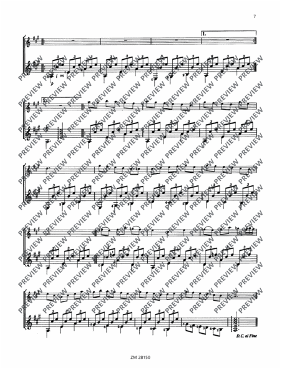 Spanish Air Spanish Air Recorder scores gallery preview page 8