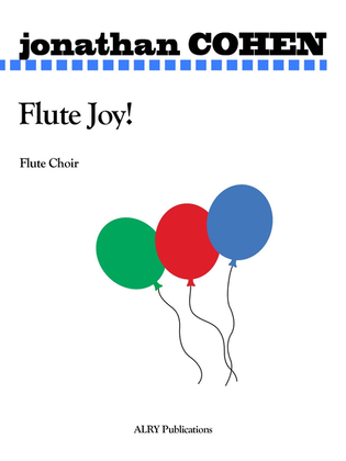 Book cover for Flute Joy! for Flute Choir
