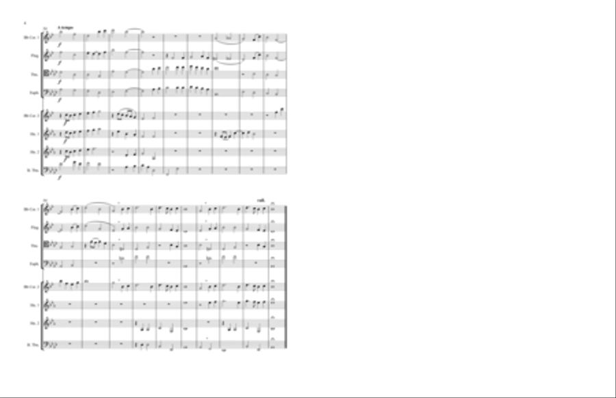 Here I am, Lord Brass Ensemble scores gallery preview page 5