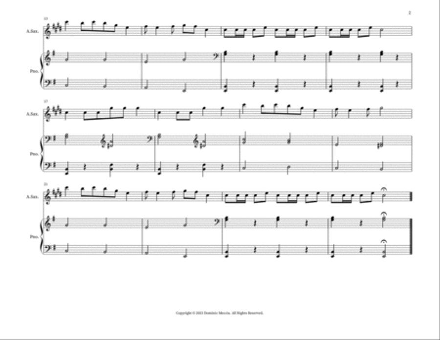 Land Of The Silver Birch Woodwind Duet scores gallery preview page 2
