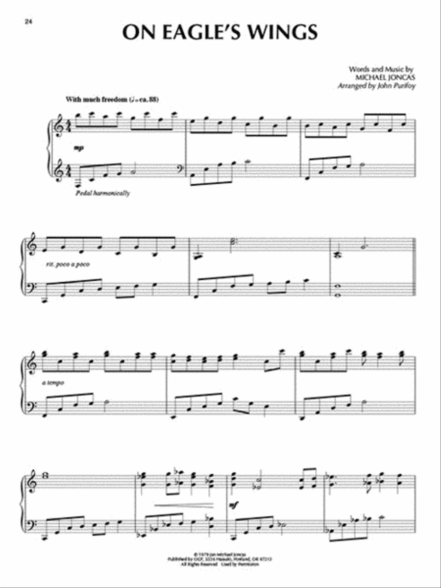 Sacred Classics for Solo Piano Piano Solo scores gallery preview page 4