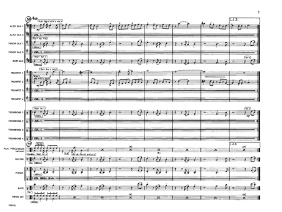 Gringo Jazz Ensemble scores gallery preview page 7