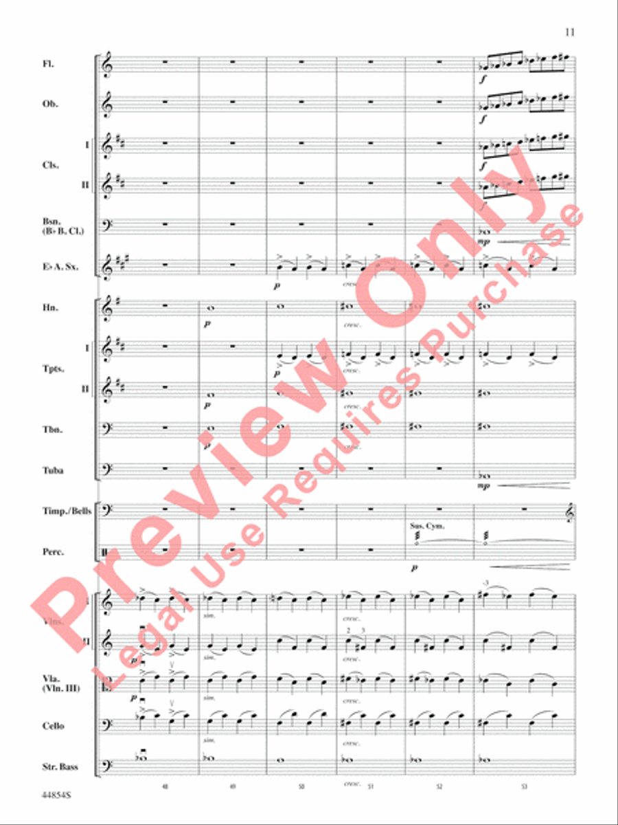 Romeo and Juliet Overture Full Orchestra scores gallery preview page 12