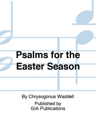Book cover for Psalms for the Easter Season
