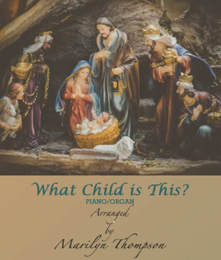 Book cover for What Child is This?--Piano/Organ.pdf