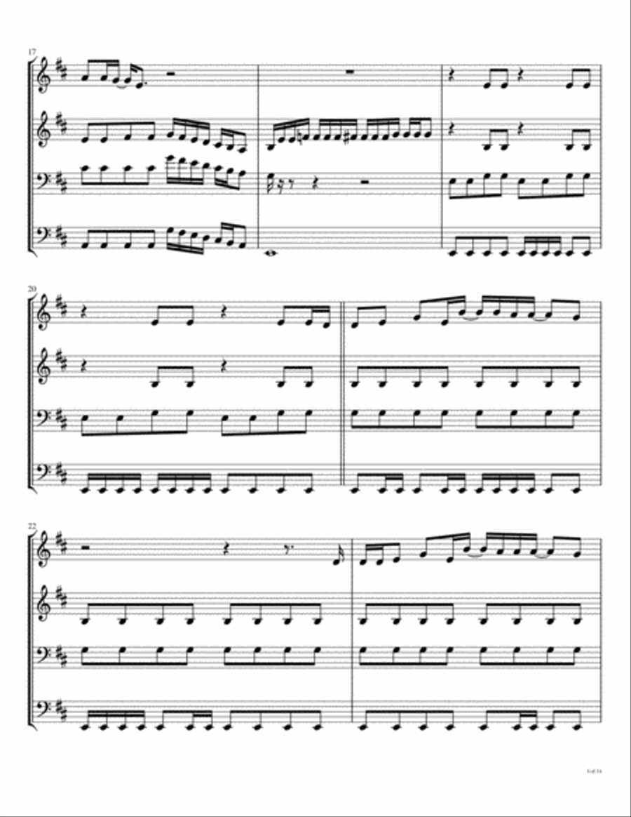 Helter Skelter Brass Ensemble scores gallery preview page 5